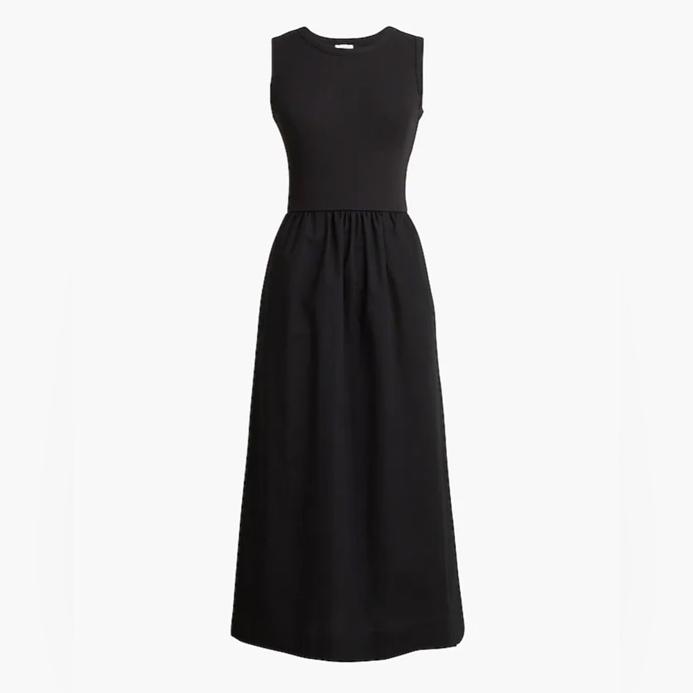 J.Crew Ribbed High Neck Mixy Spring/Summer Dress NWT- Size S